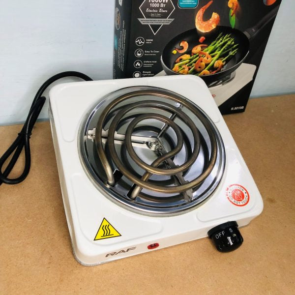 Electric Stove for Cooking - Heats Up in 2 Minutes, Easy to Clean