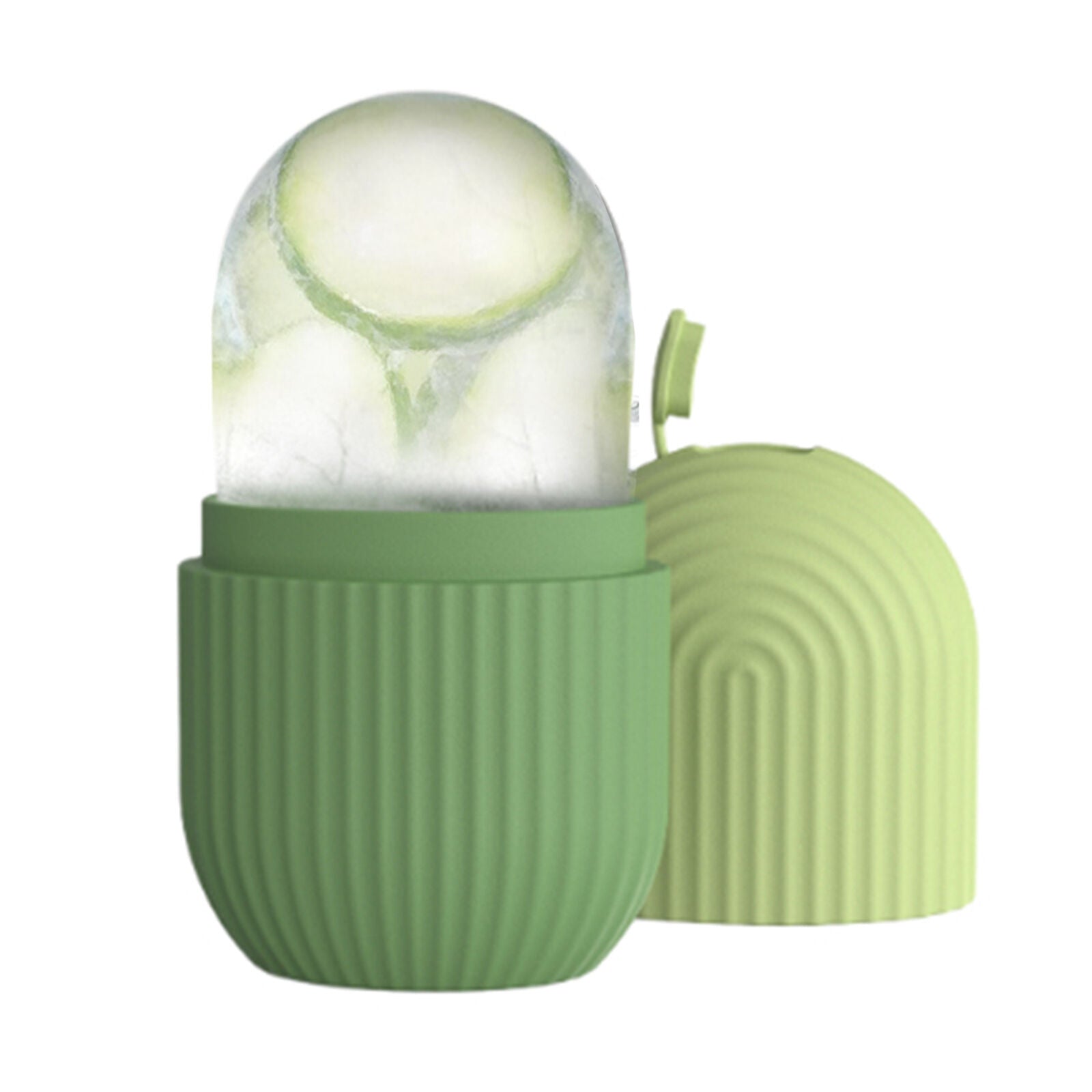 2-in-1 Silicone Ice Roller and Facial Scrubber