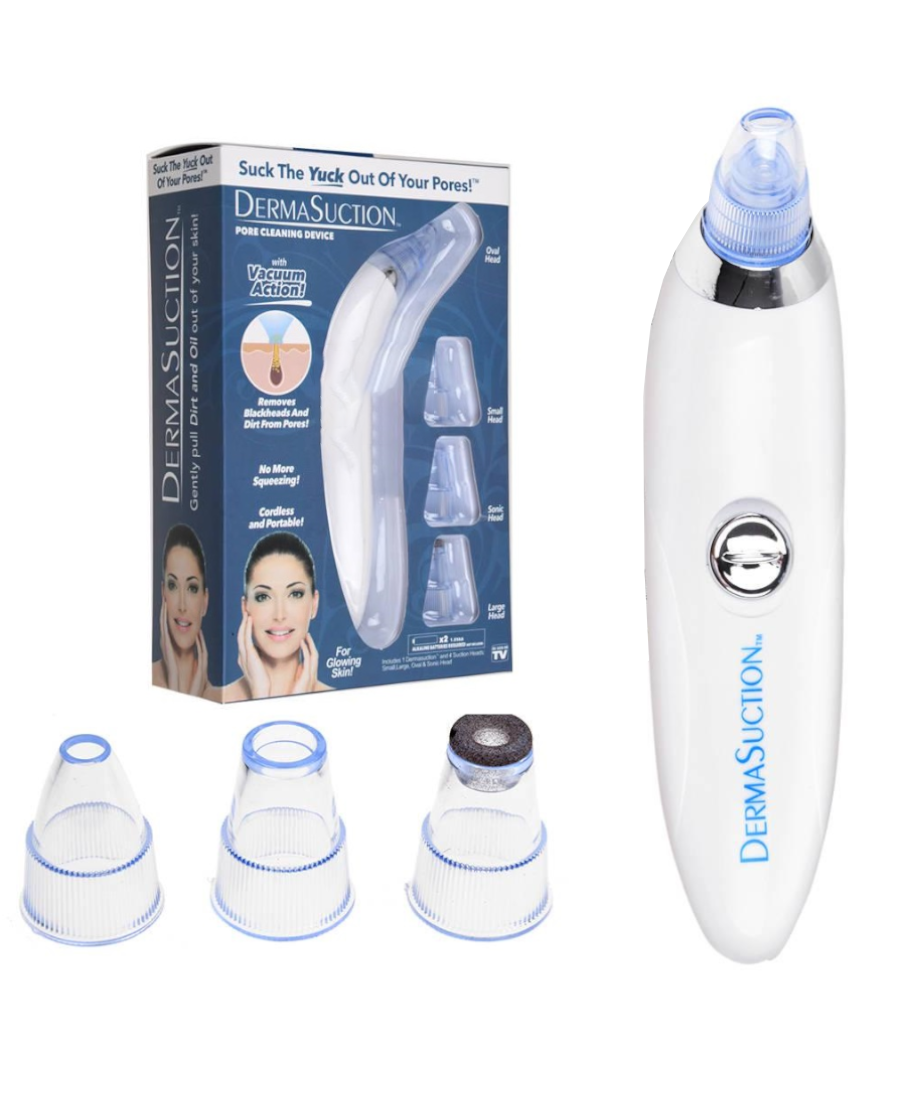 Derma Suction Blackhead Remover – Electric Pore Cleaner for Nose and Face, Deep Cleansing Skin Care machine