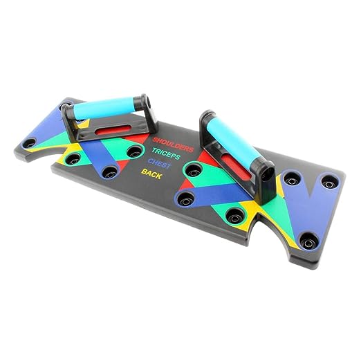 9-in-1 Foldable Push Up Board - Multi-Functional Bodybuilding Fitness Tool