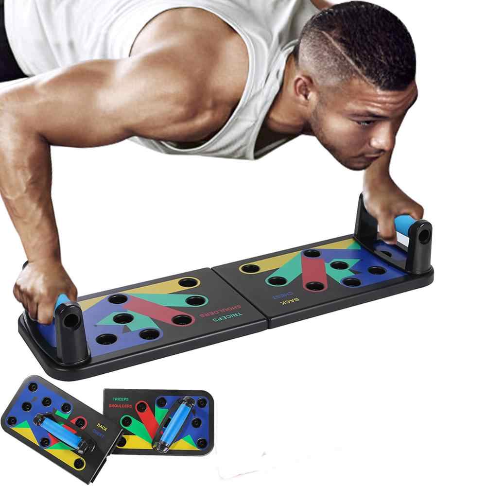 9-in-1 Foldable Push Up Board - Multi-Functional Bodybuilding Fitness Tool