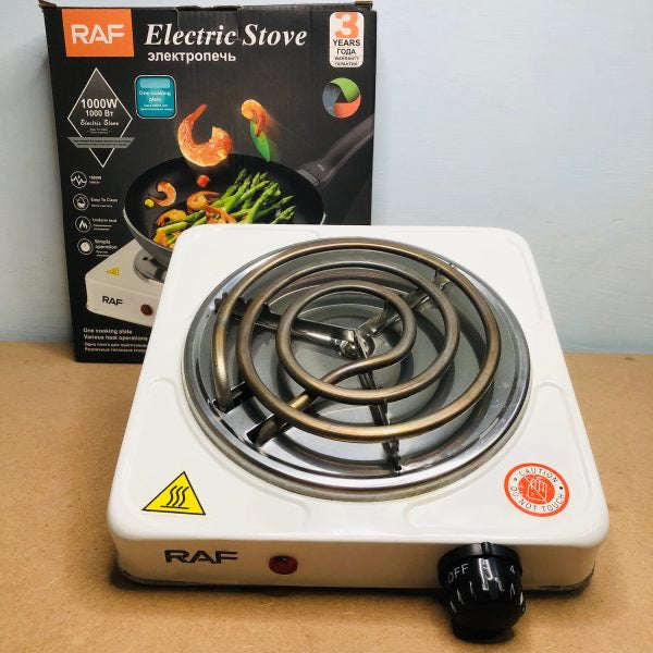 Electric Stove for Cooking - Heats Up in 2 Minutes, Easy to Clean