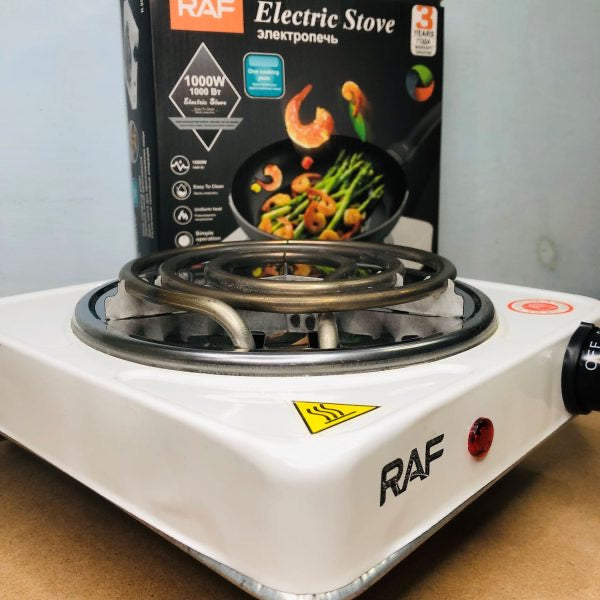 Electric Stove for Cooking - Heats Up in 2 Minutes, Easy to Clean