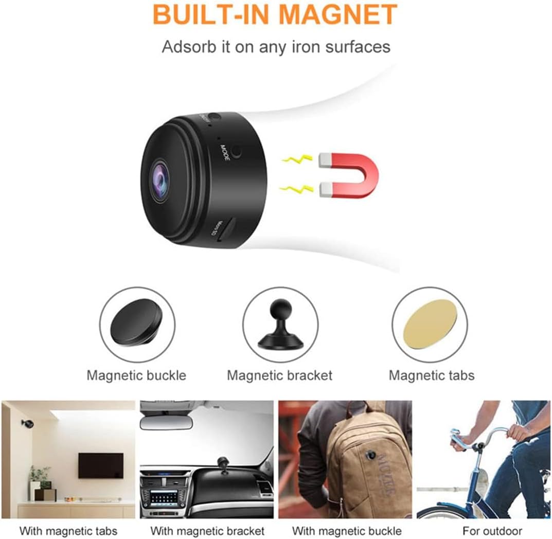 V380 WiFi Mini Camera HD 1080p