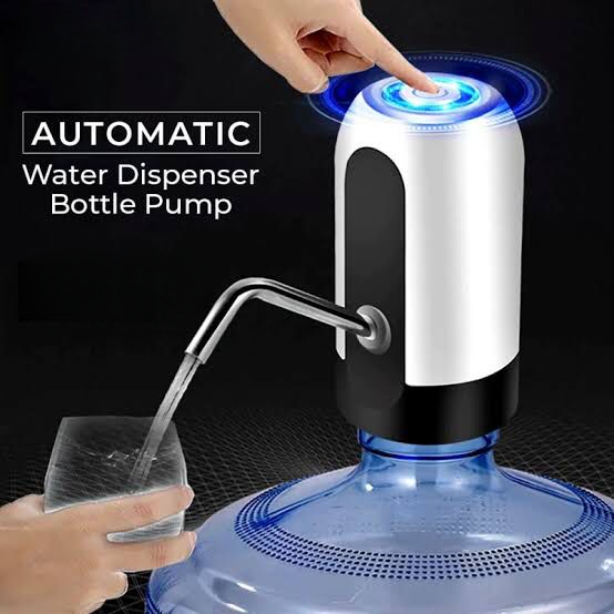 Auto Suction Electric Dispenser Bottle pump ( Random Color )