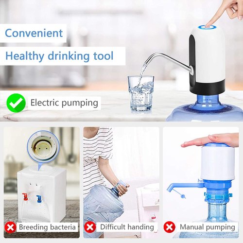 Auto Suction Electric Dispenser Bottle pump ( Random Color )