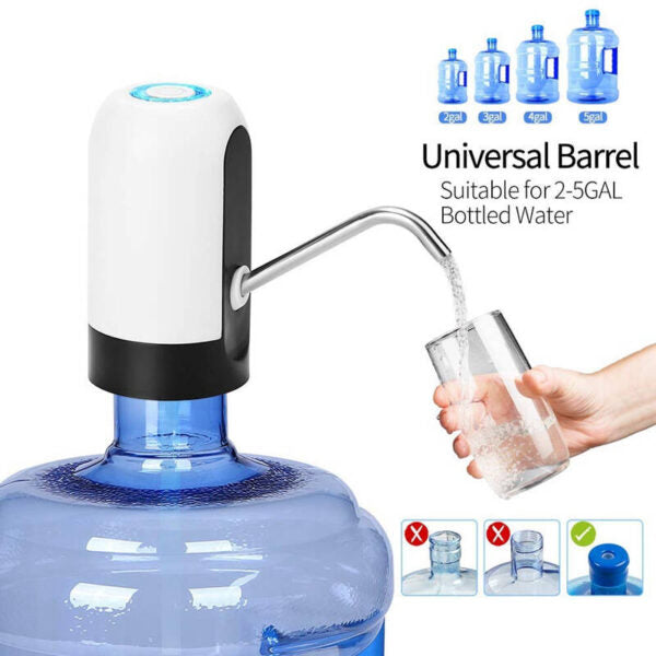 Auto Suction Electric Dispenser Bottle pump ( Random Color )